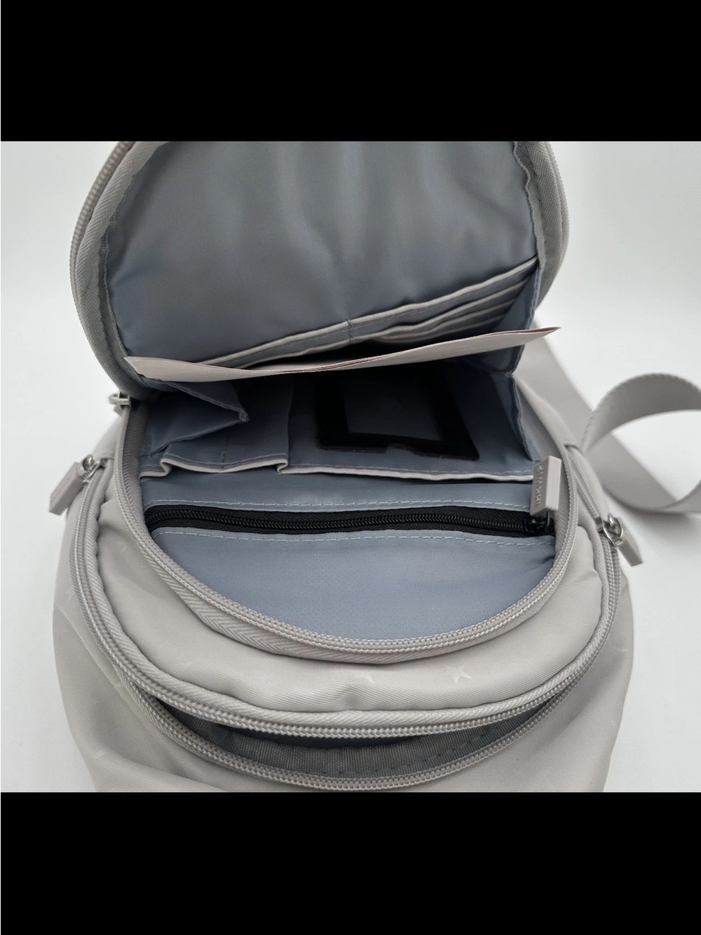 IHKWIP convertible sidekick sling bag backpack grey NEW with tags stars NWT lug - Picture 3 of 8